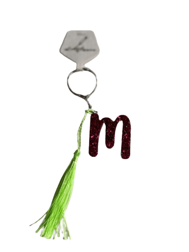 Porte clé lettre M