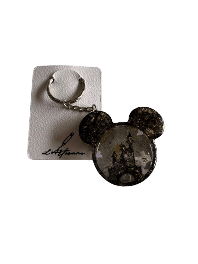 Porte clé shaker mickey chateau