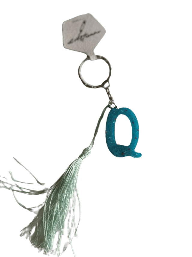 Porte clé lettre Q