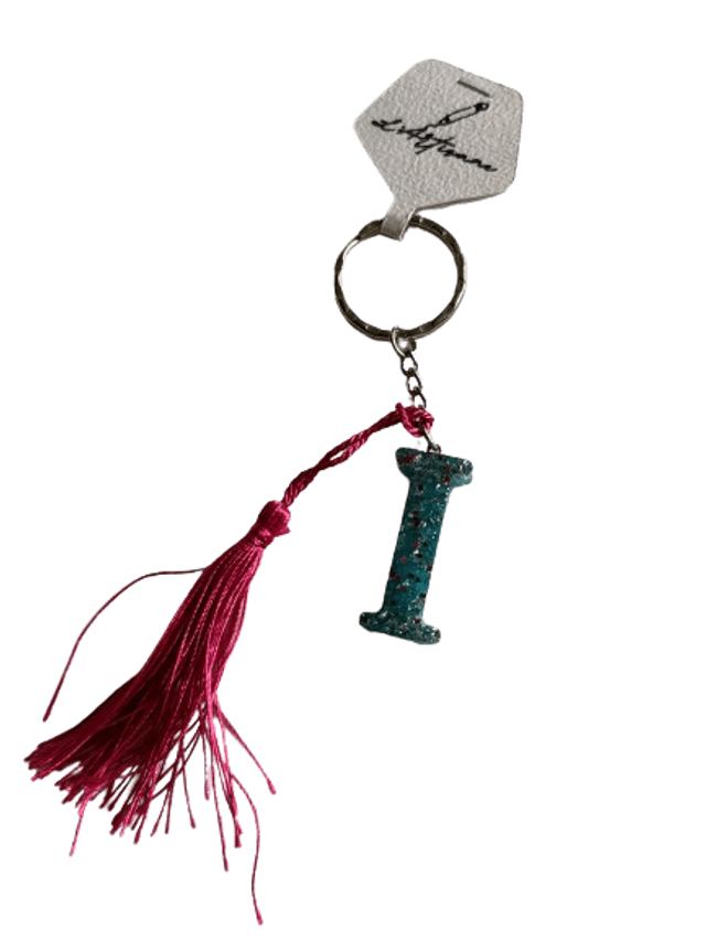 Porte clé lettre I