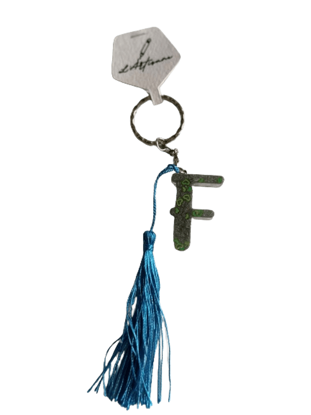 Porte clé lettre F