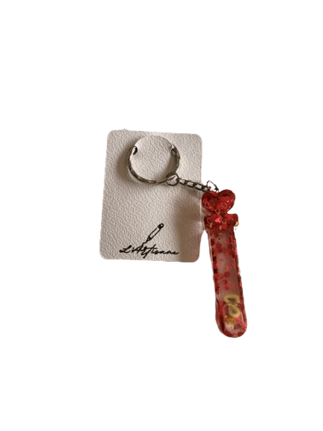 Porte clé shaker fiole coeur
