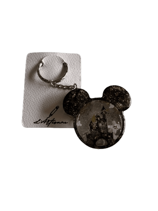 Porte clé shaker mickey chateau
