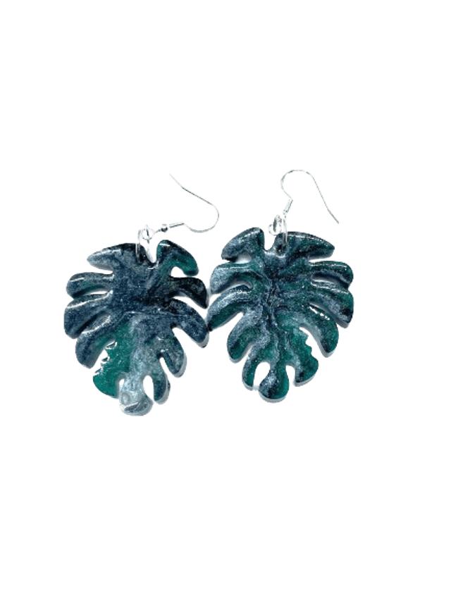 Boucles d&#039;oreilles Feuille 