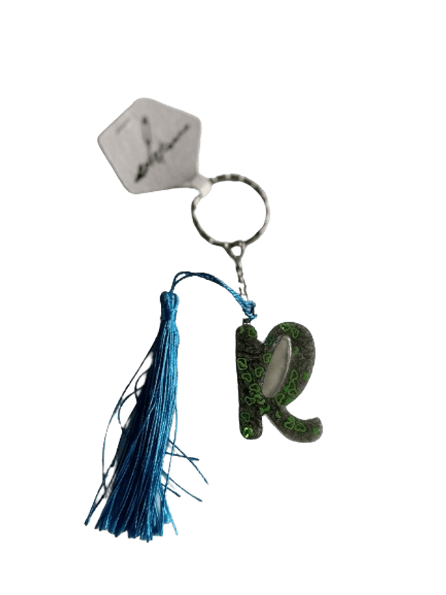 Porte clé lettre R