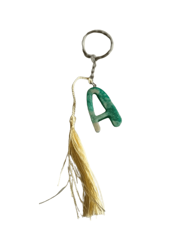 Porte clé lettre A